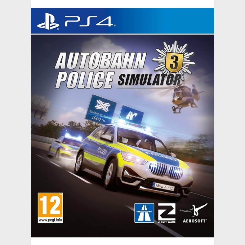 Autobahn Police Simulator 3 - Sony PlayStation 4 - Simulator