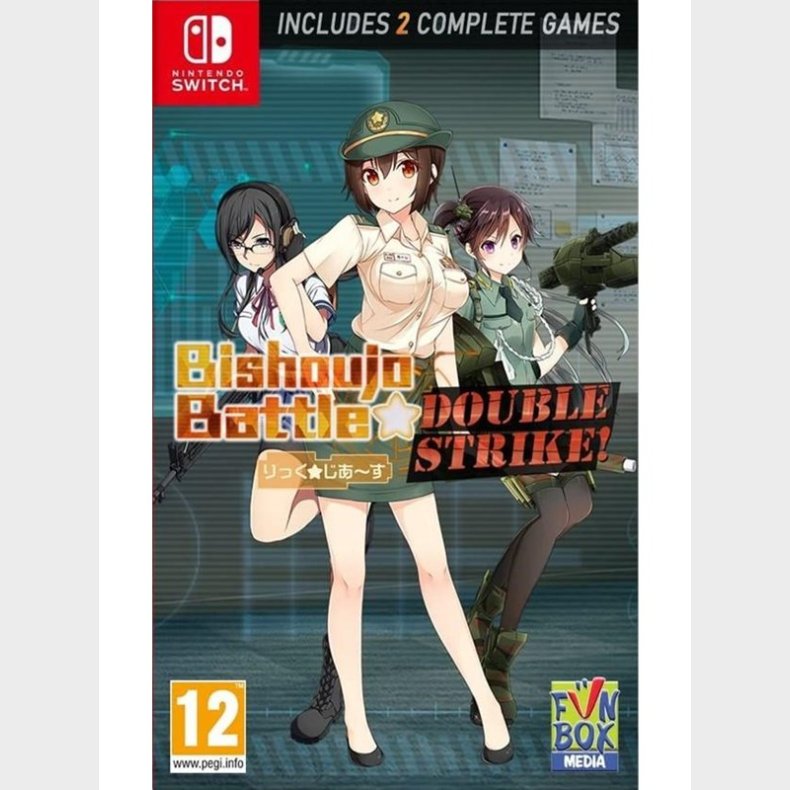 Bishoujo Battle: Double Strike! - Nintendo Switch - Puslespil