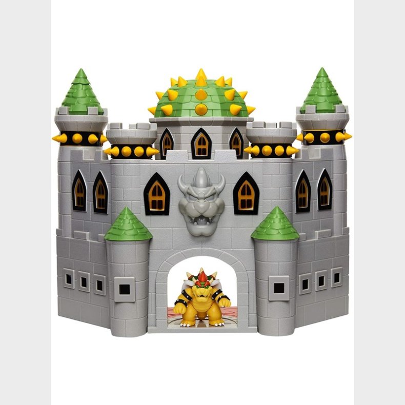 Jakks Super Mario 2.5 Inch Deluxe Playset Bowser&apos;s Castle