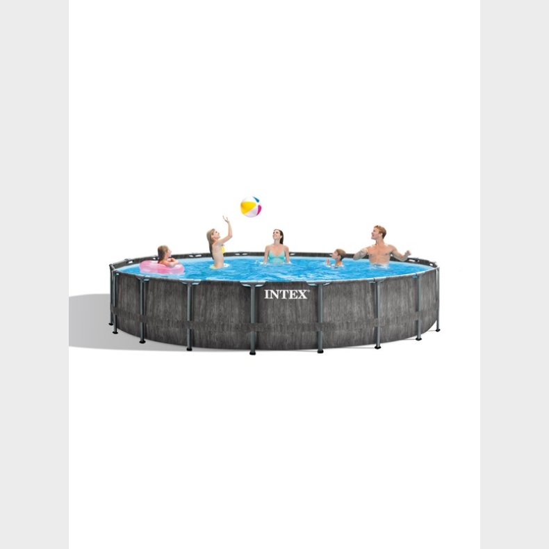 Intex Greywood Prism Frame Premium Pool St, 24.311L, 549x122 cm