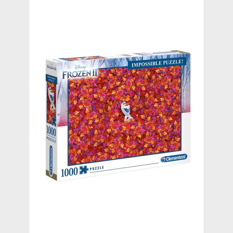 Clementoni 1000 pcs. Impossible Puslespil Frozen 2