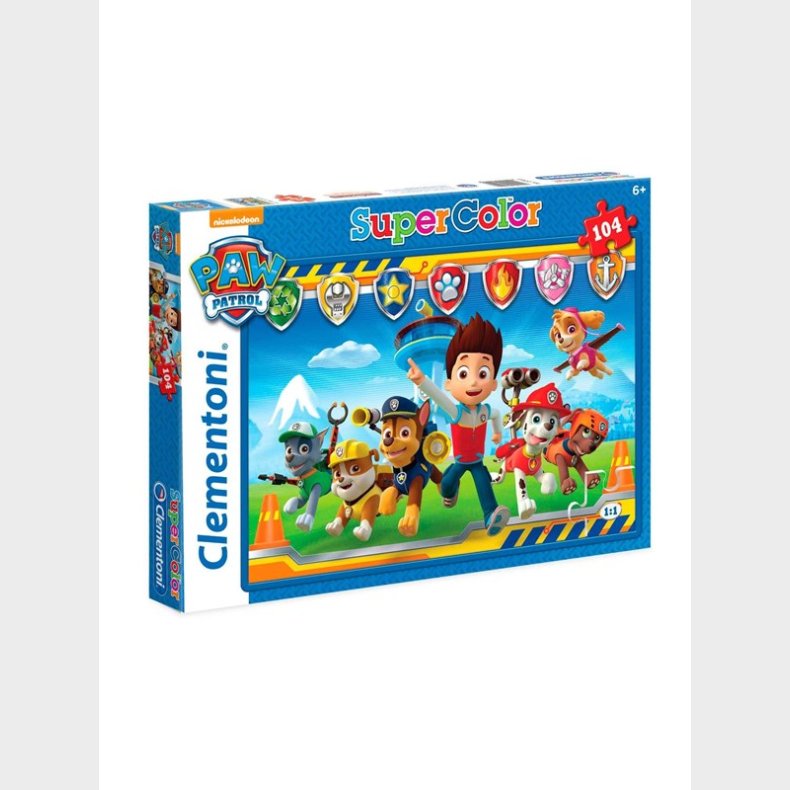 Clementoni 104 pcs Puslespil Kids Paw Patrol