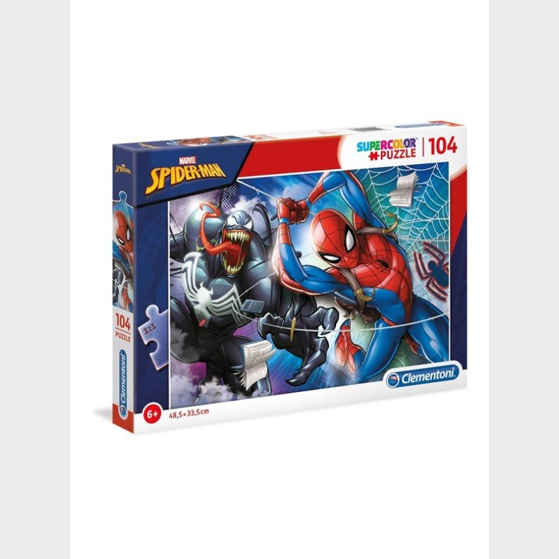 Clementoni 104 pcs Puslespil Kids Spider-Man