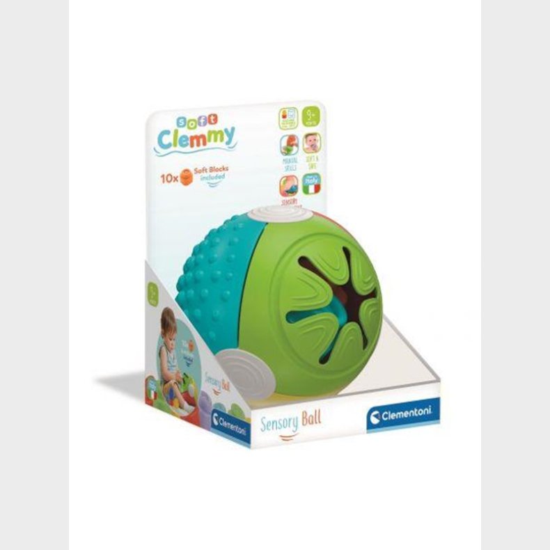 Clementoni Soft Clemmy - Touch &amp; Play Sensory Ball