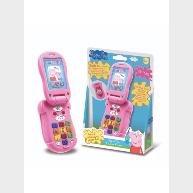 Peppa Pig PEPPA FLIP AND LEARN PHONE DK