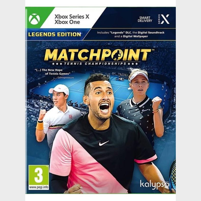 Matchpoint - Tennis Championships - Legends Edition - Microsoft Xbox One - Sport