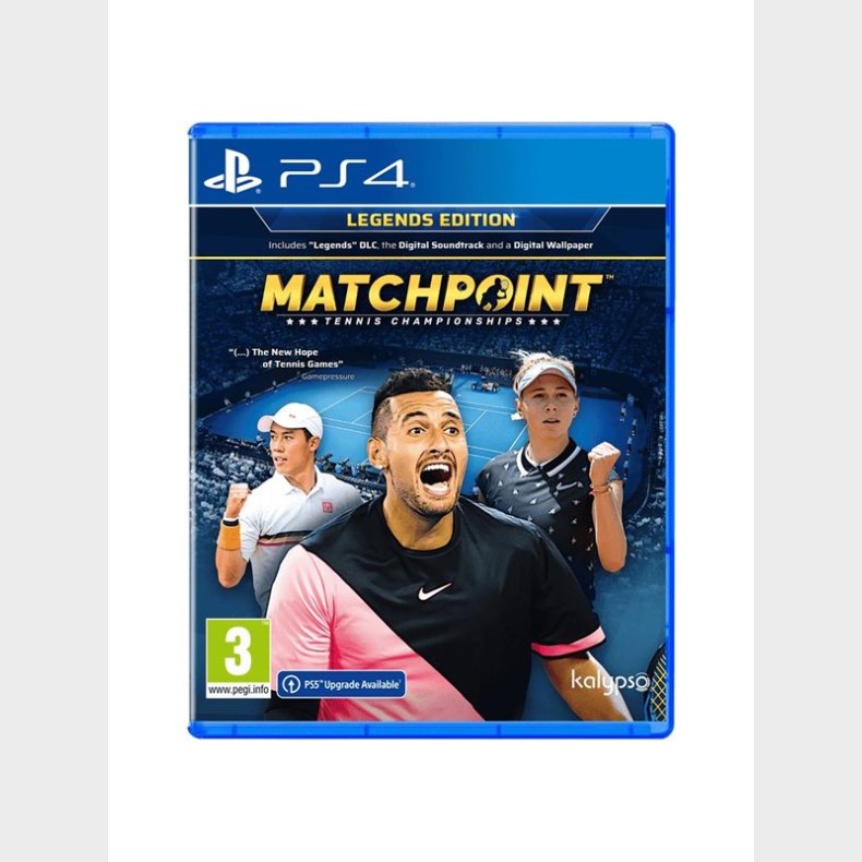 Matchpoint: Tennis Championships (Legends Edition) - Sony PlayStation 4 - Sport