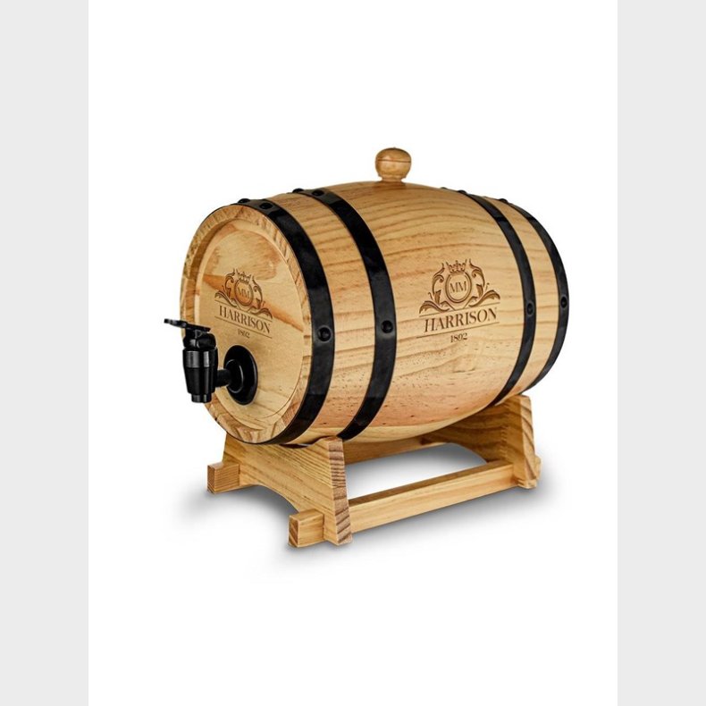 Mikamax Wooden Barrel Dispenser