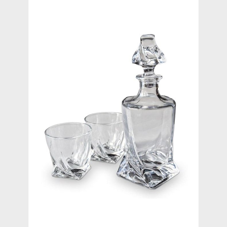 Mikamax Twisted Decanter Set