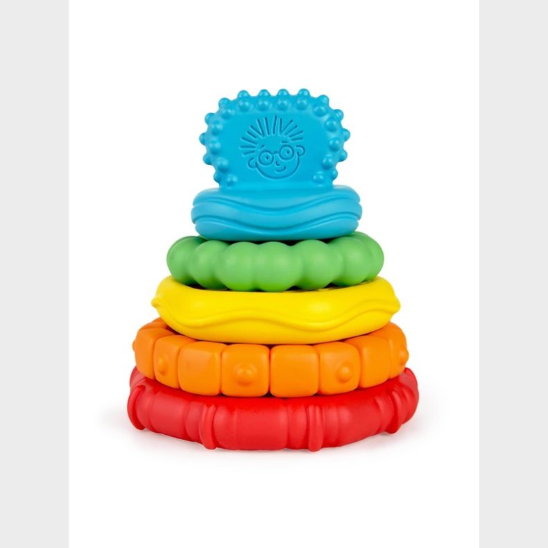 Baby Einstein Stack &amp; Teethe&trade; Multi-Textured Teether Toy