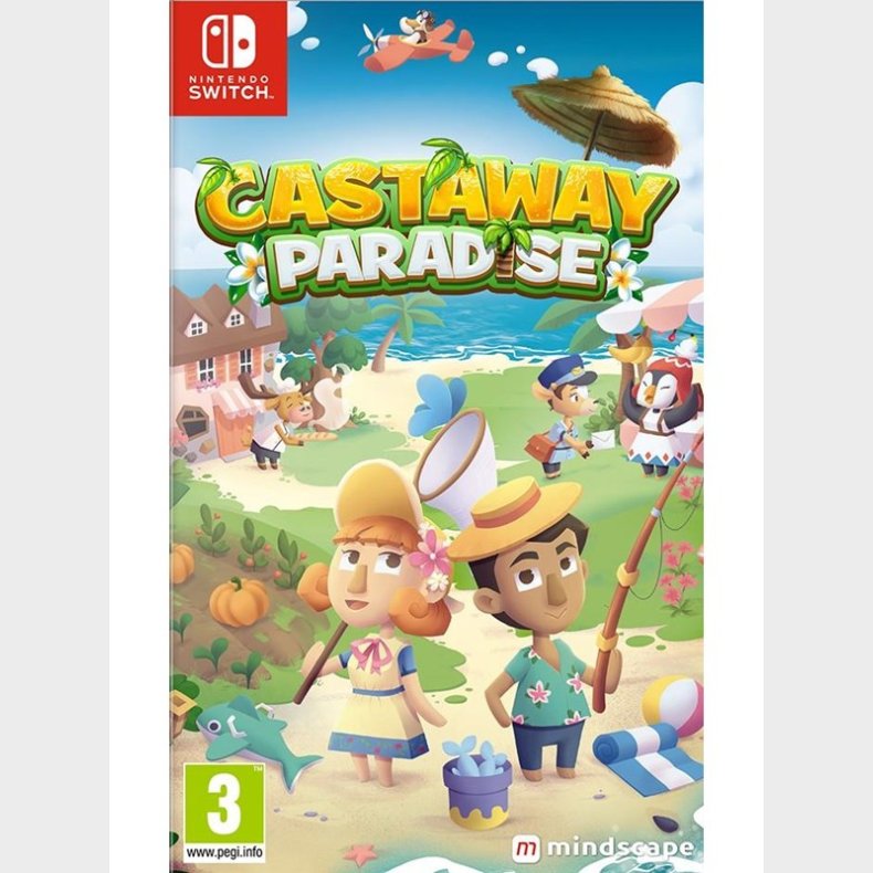 Castaway Paradise (Code in a Box) - Nintendo Switch - Virtual Life