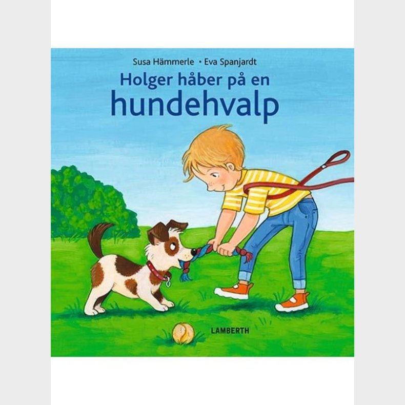 Holger hber p en hundehvalp - Brnebog - hardcover