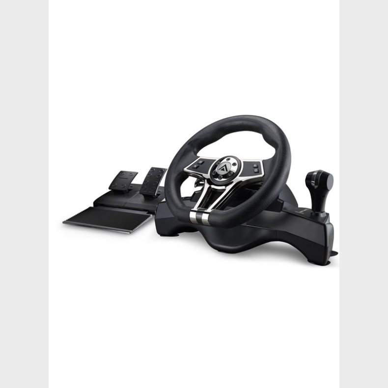 Kyzar PlayStation Steering Wheel - Steering wheel &amp; Pedal set - Sony PlayStation 4