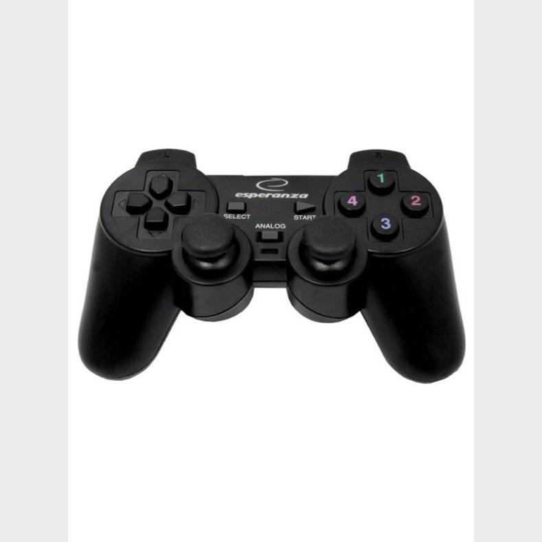 Esperanza EG106 GamePad PS2/PS3/PC USB Corsair Black - Controller - PC