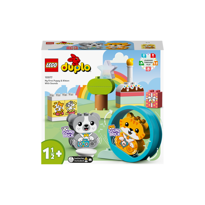 LEGO DUPLO 10977 Min frste hvalp og killing med lyde