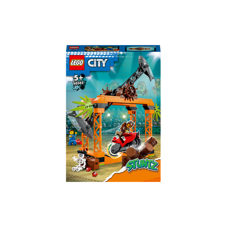 LEGO City 60342 Stuntudfordring med hajangreb