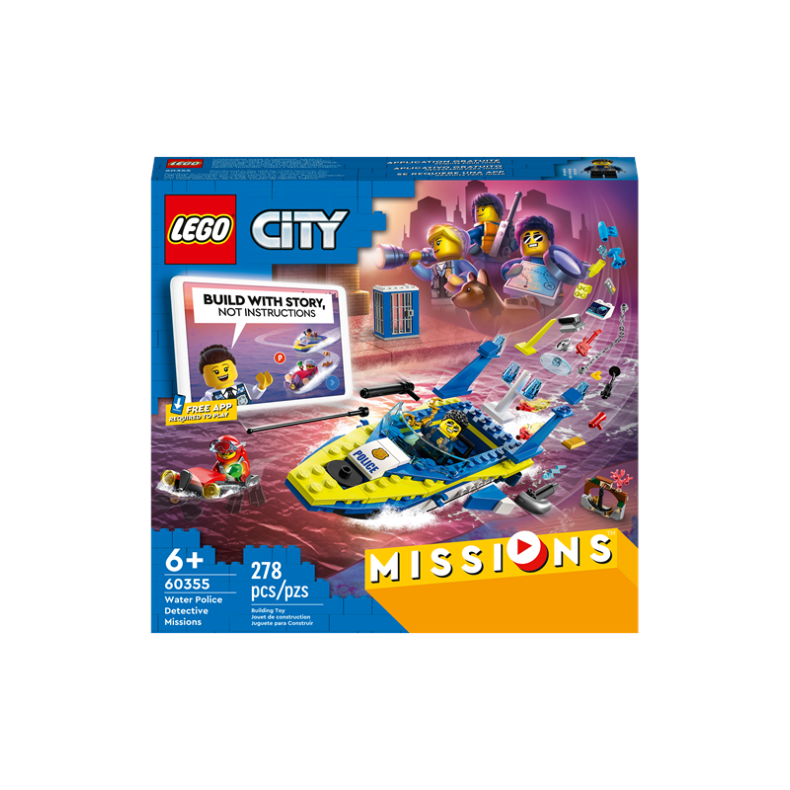 LEGO City 60355 Havpolitiets detektivmissioner