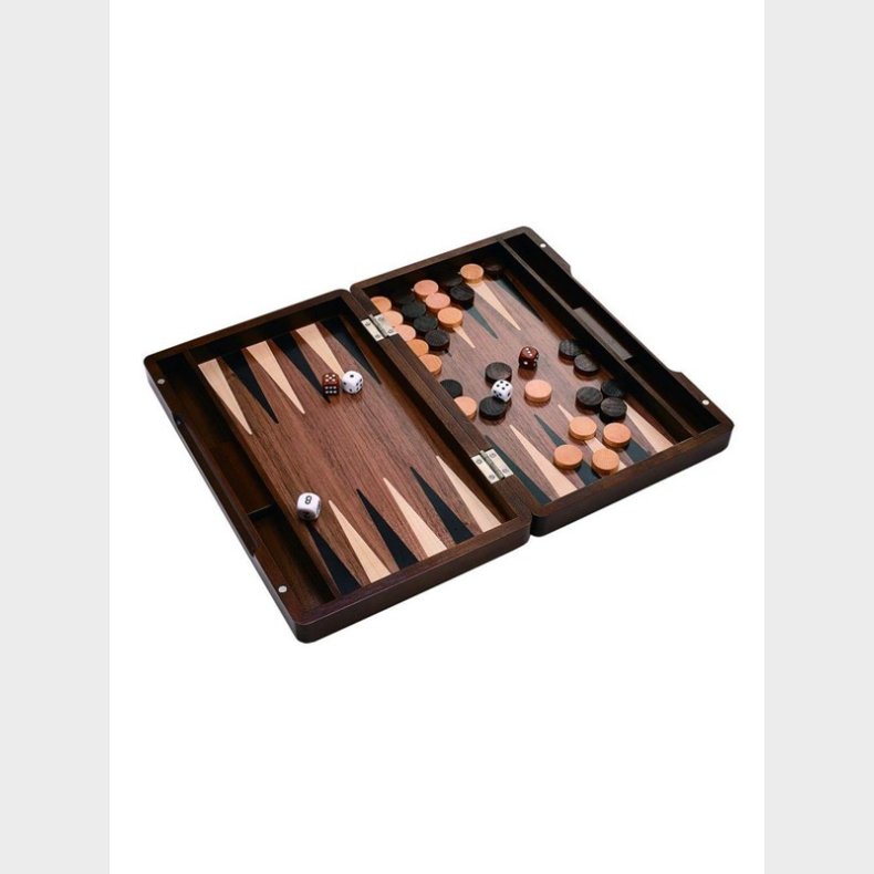 Asmodee Backgammon Wood Small (12&apos;)