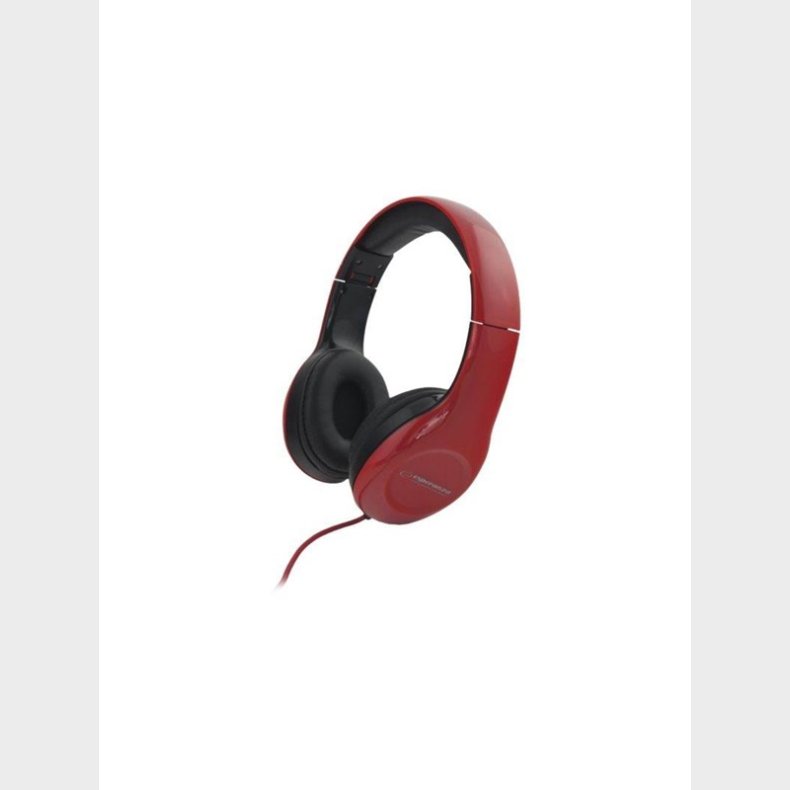 Esperanza Stereo Audio Headphones Soul Red