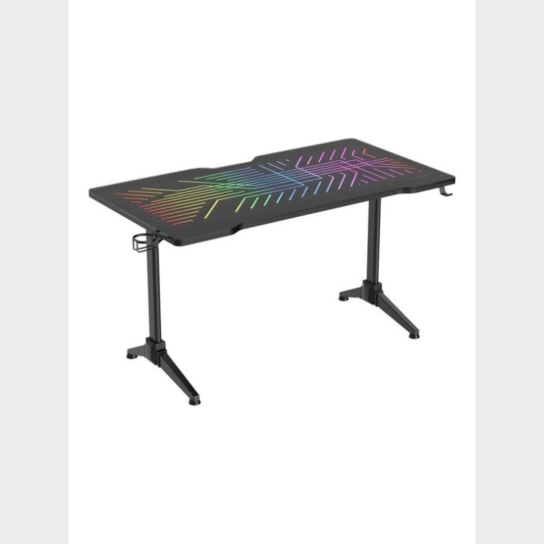 Deltaco GAMING DT420 RGB gaming desk Gamer Bord