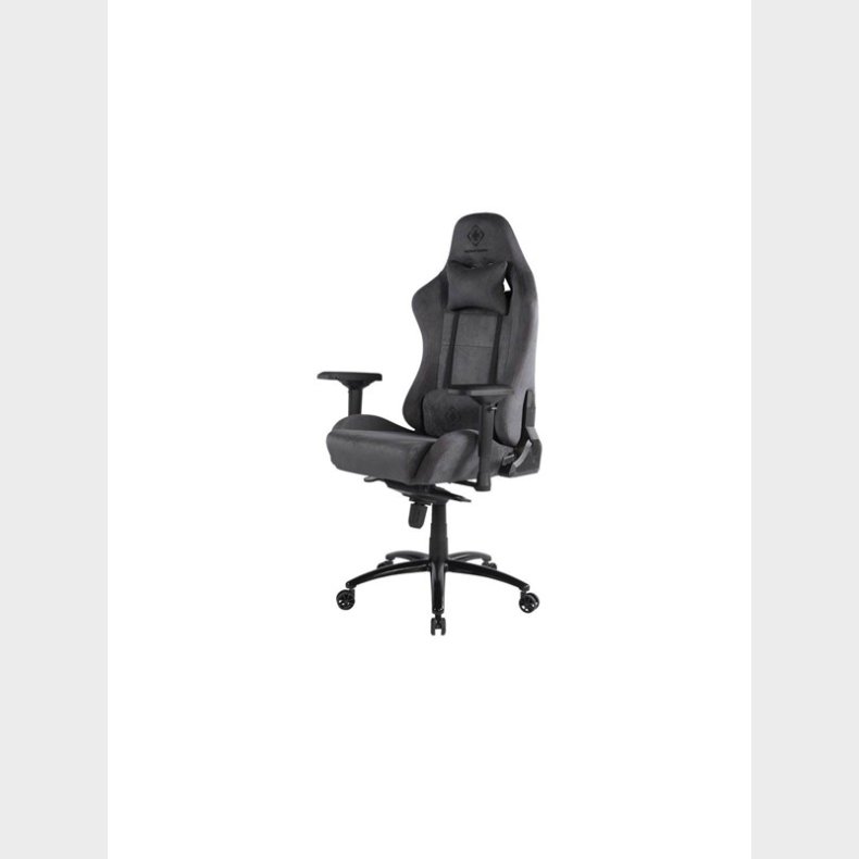 Deltaco GAMING DC440D Gaming chair Dark Grey Gamer Stol - Mrkebl/Gr - Aluminium - Op til 130 kg