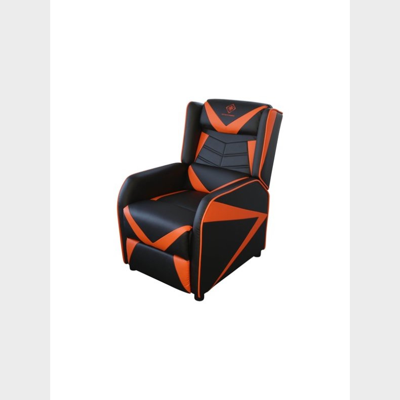 Deltaco GAMING Armchair Black/Orange Armchair - PU Lder