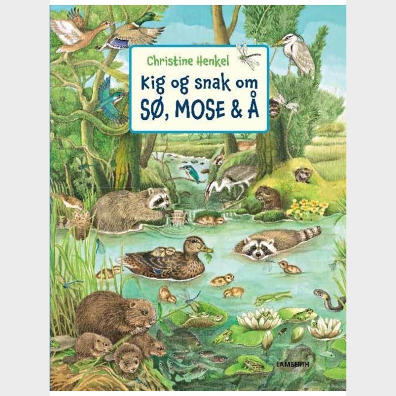 Kig og snak om s mose og  - Brnebog - Board books