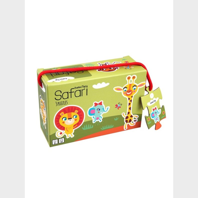 Barbo Toys 3 Safari Puslespil