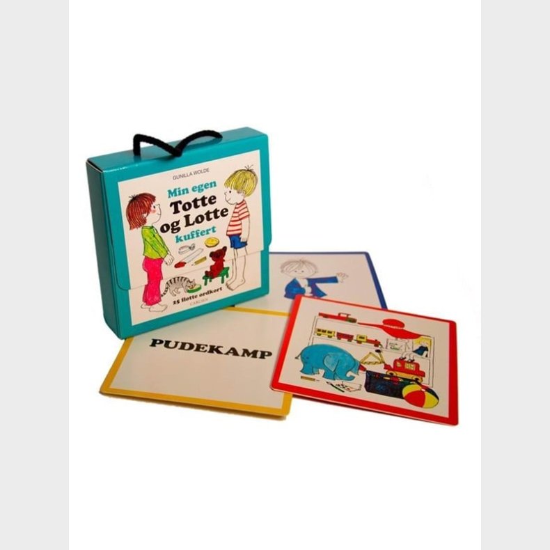 Min egen Totte og Lotte-kuffert - Brnebog - Board books