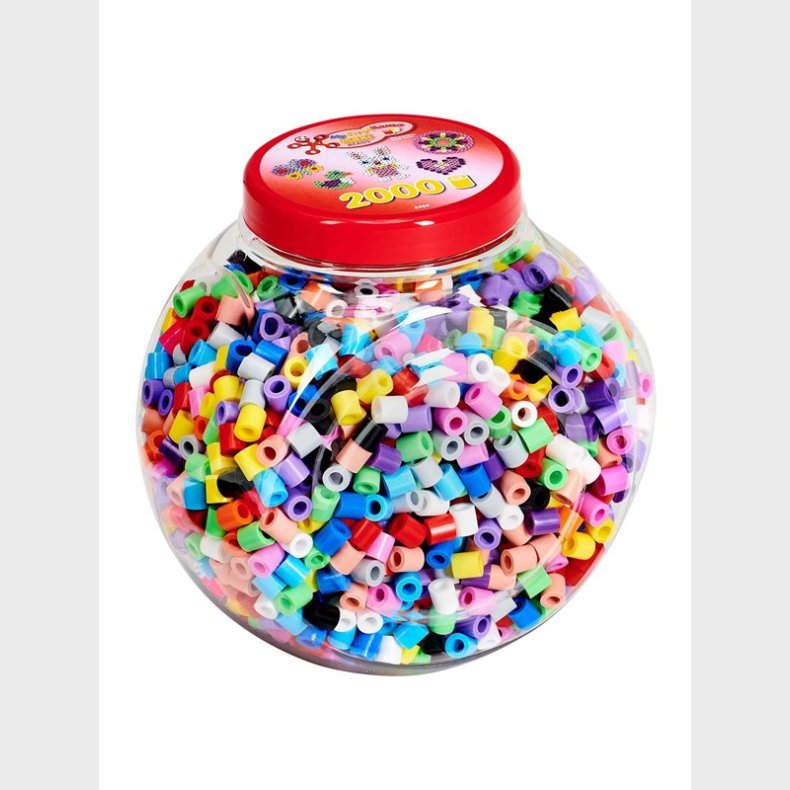 Hama Iron on bead set I Pot Maxi - Pastel mix 2000stk.