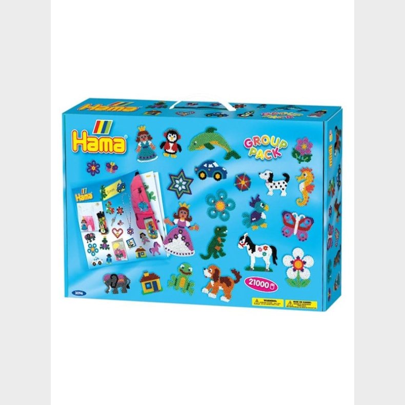 Hama Perler set I case 21.000stk.