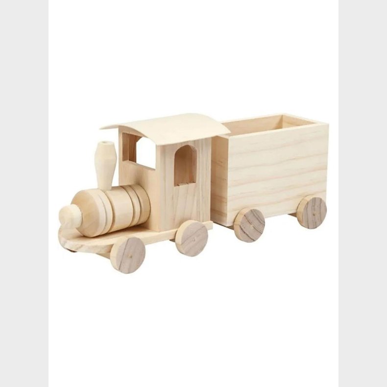 Creativ Company Wooden Train with Wagon