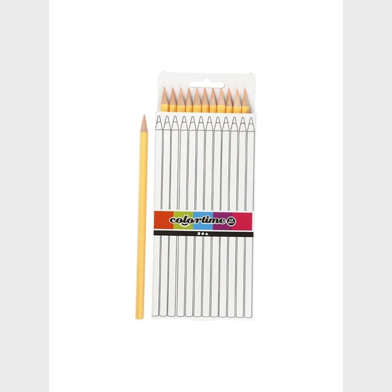 Creativ Company Triangular colored pencils - Skin color 12pcs.