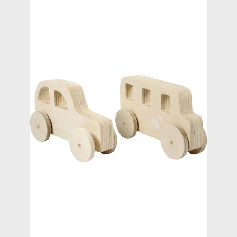 Creativ Company Wooden Cars 2pcs.