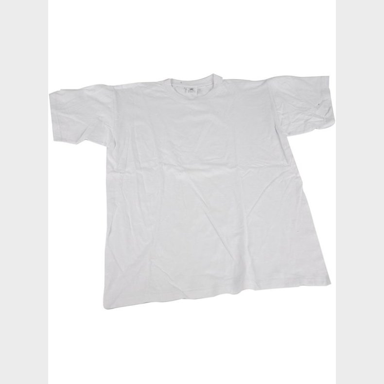 Creativ Company T-shirt White with Round Neck Cotton Size S