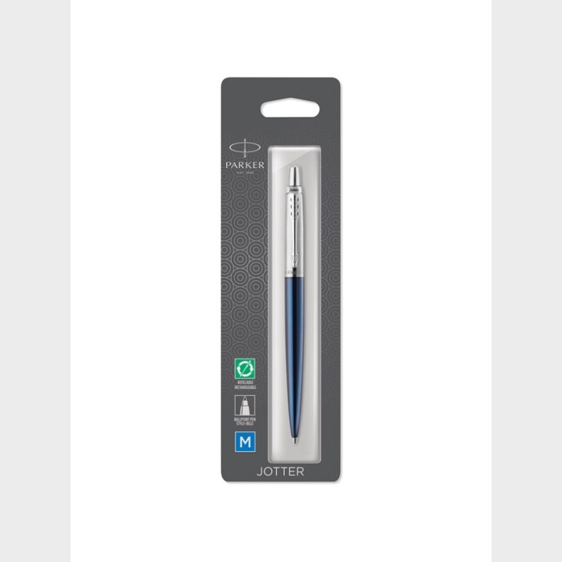 Parker Jotter kuglepen | Royal bl | medium spids bl blk