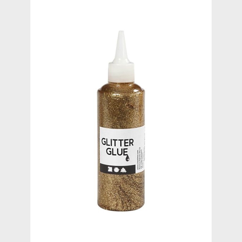 Creativ Company Glitter glue Gold 118ml