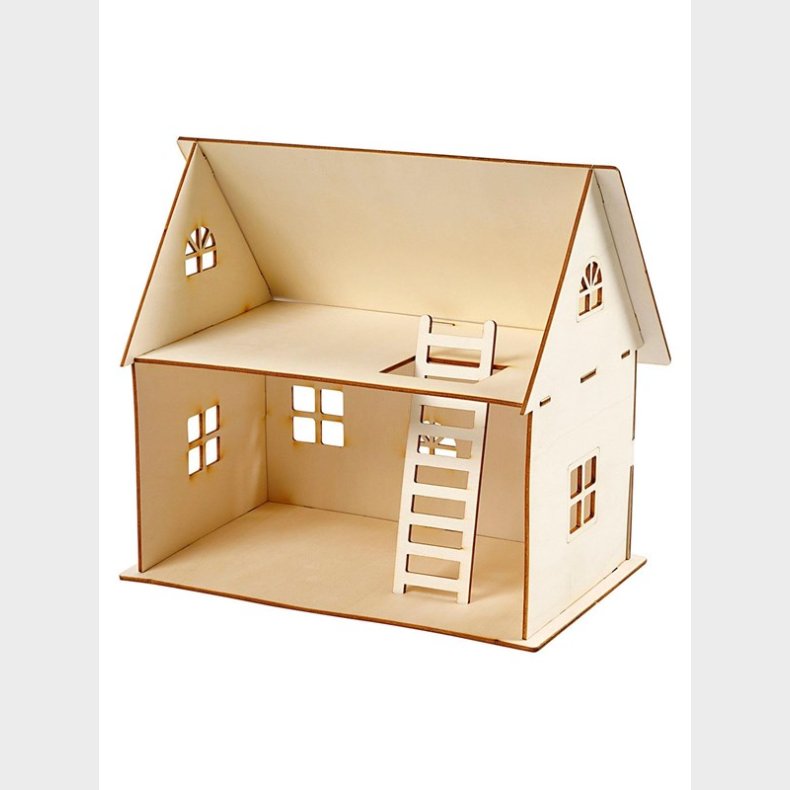 Creativ Company DIY Wooden Dollhouse