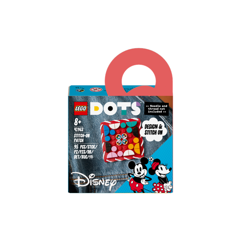 LEGO DOTS 41963 Mickey Mouse og Minnie Mouse psyningsmrke