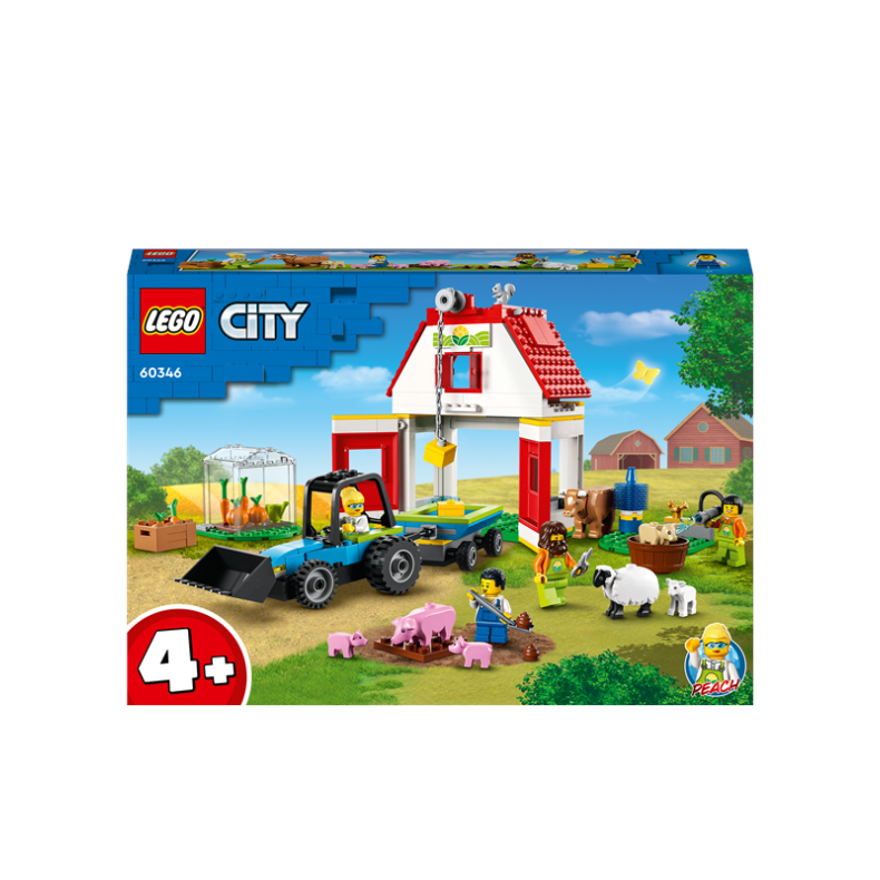 LEGO City 60346 Lade og bondegrdsdyr