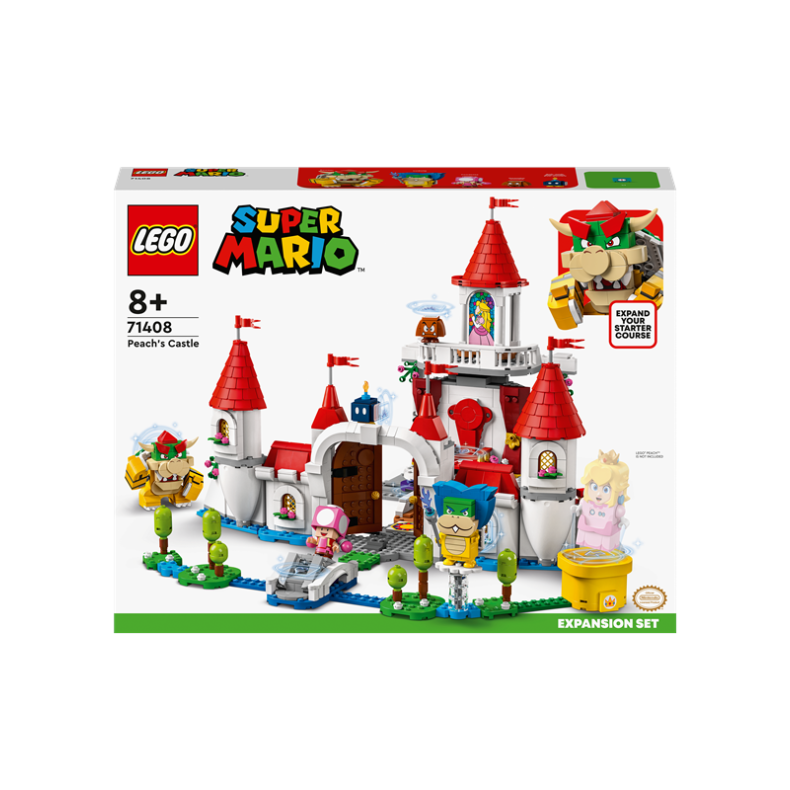 LEGO Super Mario 71408 Peach&apos;s Castle - udvidelsesst