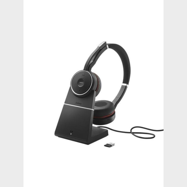 Jabra Evolve 75 SE MS Stereo w/ Charging Stand