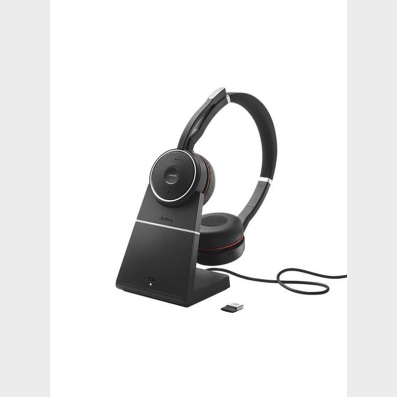 Jabra Evolve 75 SE UC Stereo w/ Charging Stand