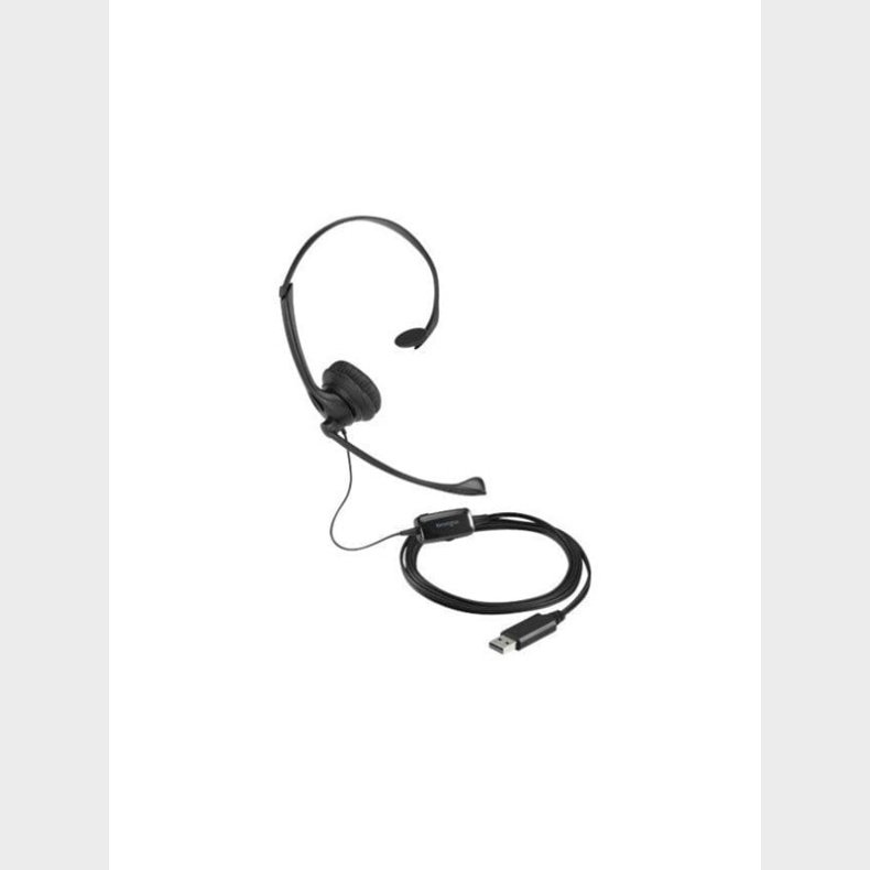 Kensington USB Mono Headset Inline controls USB A