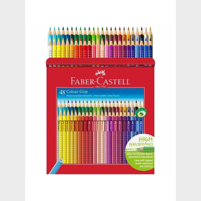 Faber Castell Colour Pencils - Cardboard Box - 48 pcs.