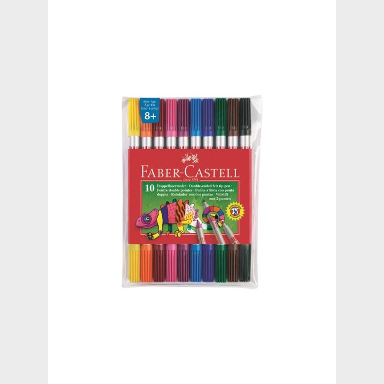 Faber Castell Twin-tip fibre-tip pen (pack of 10)