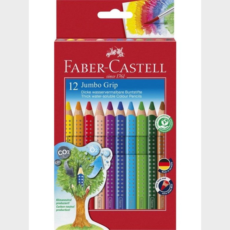 Faber Castell Jumbo GRIP - 3.8 mm - Pack of 12