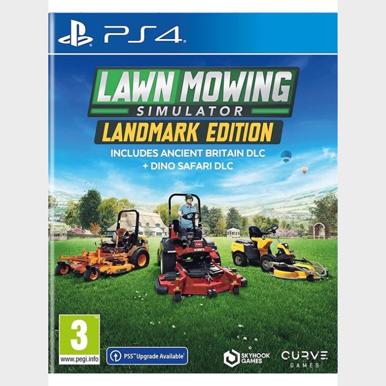 Lawn Mowing Simulator Landmark Edition - Sony PlayStation 4 - Simulation - mowing