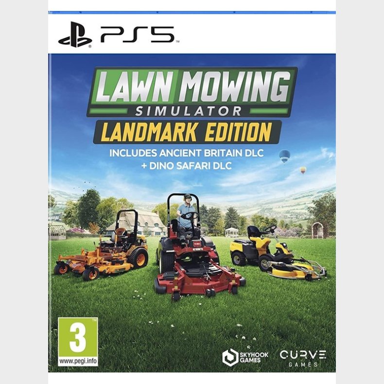 Lawn Mowing Simulator Landmark Edition - Sony PlayStation 5 - Simulation - mowing