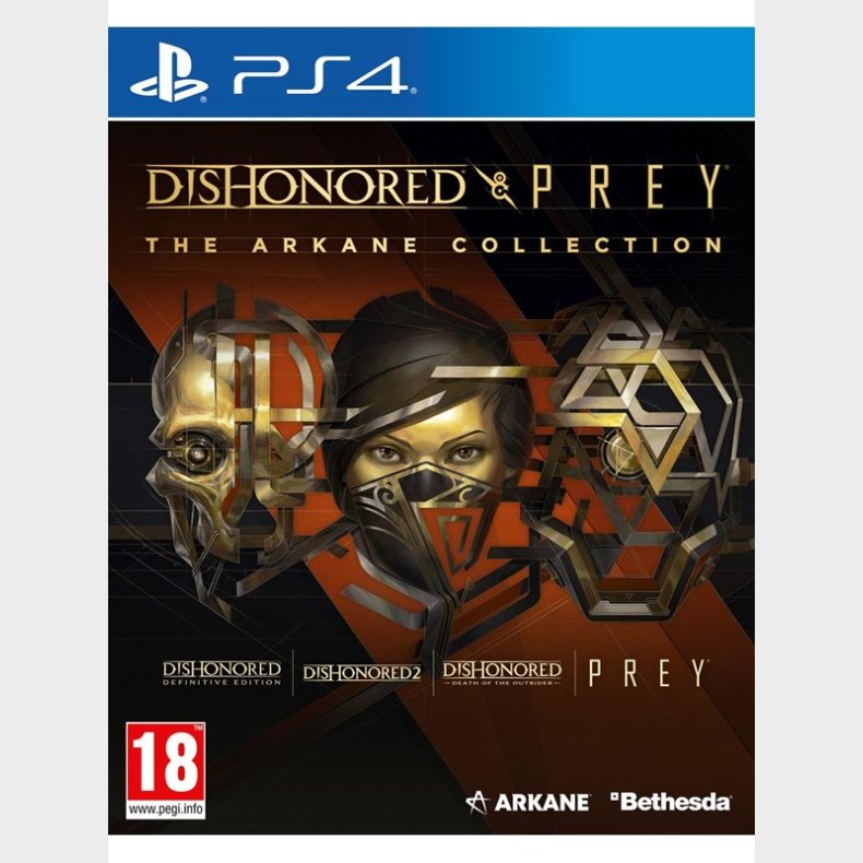 Dishonored &amp; Prey: The Arkane Collection - Sony PlayStation 4 - FPS